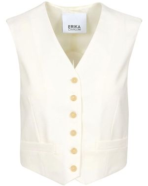 Erika Cavallini Semi Couture Jackets - White