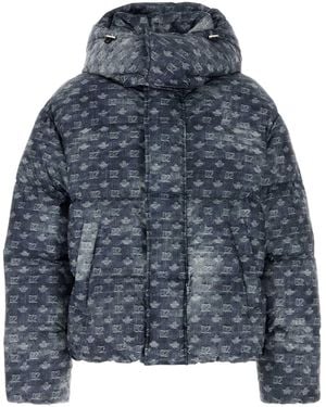 DSquared² Hooded Down Jacket - Blue