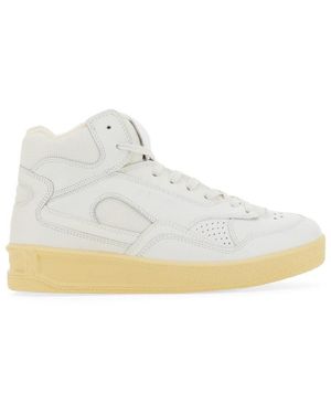 Jil Sander High Sneakers - White