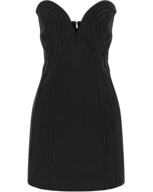 ROTATE BIRGER CHRISTENSEN Dreh Birger Christensen 'Satin Mini' Kleid - Schwarz