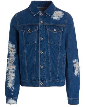 JW Anderson Light Cotton Jeans - Blue