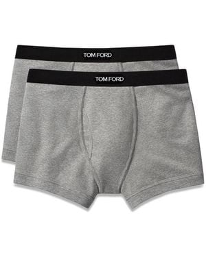 Tom Ford Bi Pack Boxer - Gray