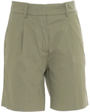 K-Way Nive Twill Tech Chino Senza Pince - Grün