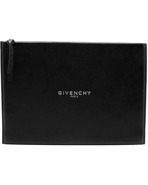 Givenchy Bolso De Mano Antigona Stamped Grande De Piel - Negro