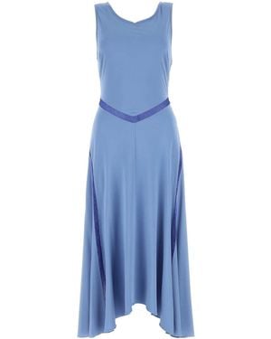Koche Viscose Dress - Blue