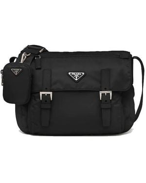 Prada Borsa A Tracolla - Nero