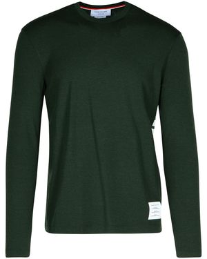 Thom Browne Wool T Shirt - Green