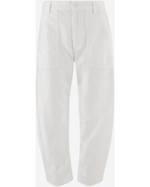 Polo Ralph Lauren Ricky Cotton Trousers - White