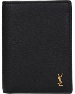 Bottega Veneta Tiny Cassandre Wallet Leather - Black