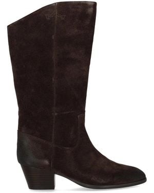 Ash Freedom Dark Texan Boot - Brown