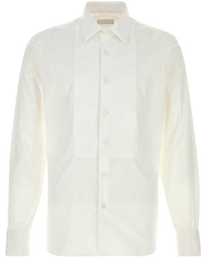 Prada Stretch Poplin Shirt - White
