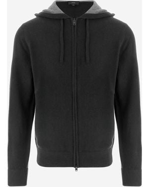 Vince Cashmere Sweatshirt - Schwarz