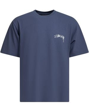 Stussy T Shirts - Blue