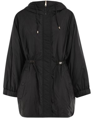 Weekend by Maxmara Wkdalcamo Reversible Hooded Parka - Black