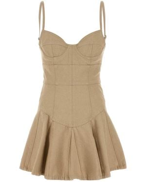 DSquared² Flouncy Dress - Natural