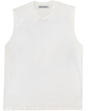 Our Legacy Tank Top "Breathe" - White