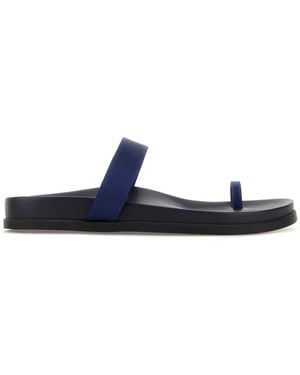 Ancient Greek Sandals Thalia Slides - Blue
