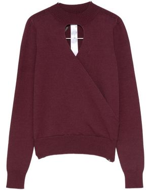 Twinset Twin -Set -Pullover - Rot
