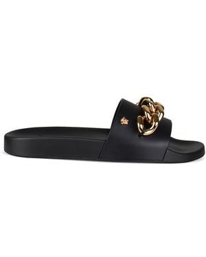 Versace Slippers Zwart