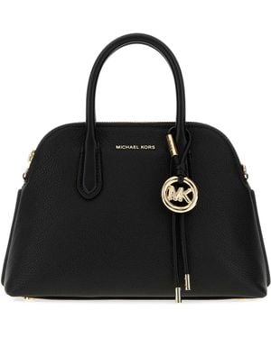 MICHAEL Michael Kors Black Leather Freddie Handbag