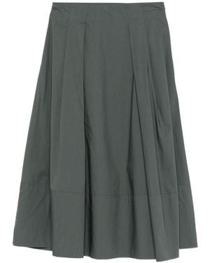 Woolrich Cotton Long Skirt - Gray