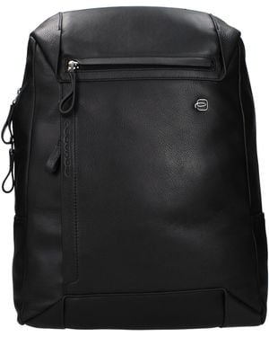 Piquadro Backpacks And Waist Bags Leather - Black
