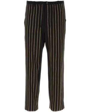 Dries Van Noten Viscose Blend Pant - Black