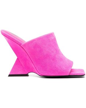 The Attico Cheope Mules 105Mm - Pink