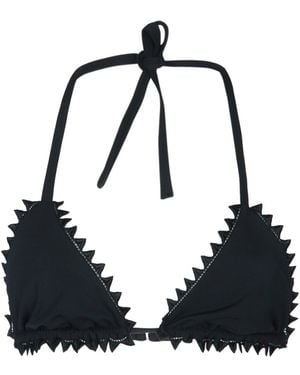 Jacquemus Le Haut De Maillot Picot - Black