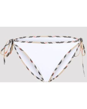 Burberry Starla Po-Bikini - Weiß