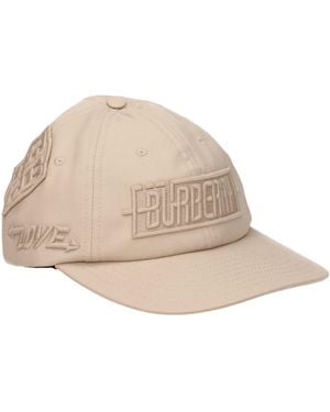 Burberry Herrens Hüte Baumwolle Beige - Natur