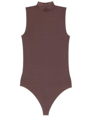 Wolford Body mit hohem Halsausschnitt - Lila