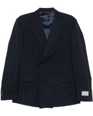 LC23 Gessato Blazer - Blue