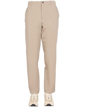 Monobi Sttraight Leg Pants - Natural