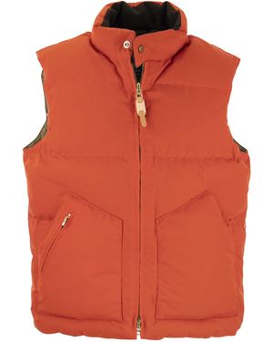 Manifattura Ceccarelli Ifattura Ceccarelli Padded Waistcoat - Orange