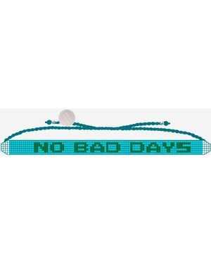 Sorbet Island Glass Pearl Bracelet - Blue