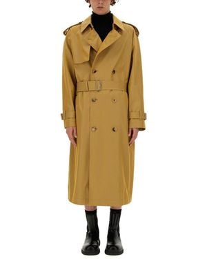 Burberry Relaxed Trench Coat - Metallic