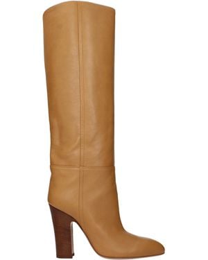 Paris Texas Lavinia Boots/Caramel Leather - Brown