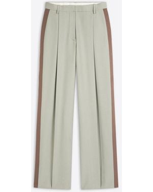 Dries Van Noten 01340-Portia Tux 8218 W.W.Pants Clothing - White