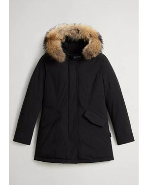 Woolrich Luxus-Arctic-Waschbär-Parka - Schwarz