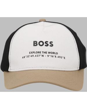 BOSS Kids Graphic Baseball Cap - Metallic