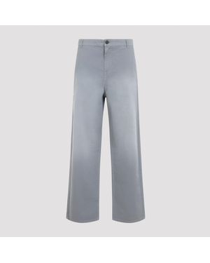 Miu Miu Acciaio Cotton Pants - Gray