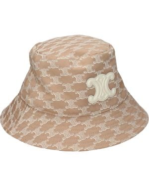 Celine Cotton Hat - Brown
