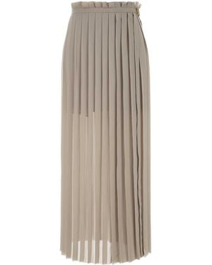 Ami Paris Skirts - Natural