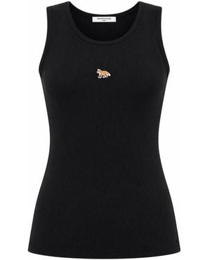 Maison Kitsuné Top Baby Fox - Black
