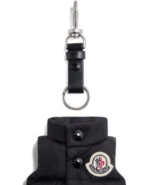 Moncler Vest Key Ring - White