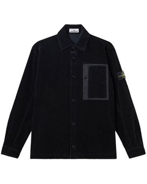 Stone Island Cotton Shirt - Black