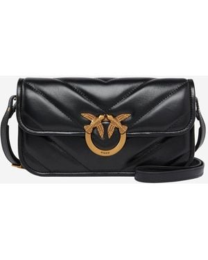 Pinko Love Bag Box Große Tasche - Schwarz