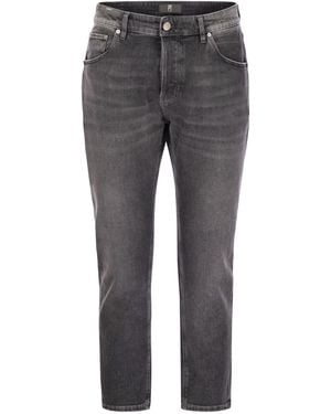 PT Torino Rebel Straight Leg Jeans - Grey