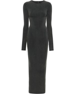 Entire studios Ls Maxi Cotton Spandex Washed - Black